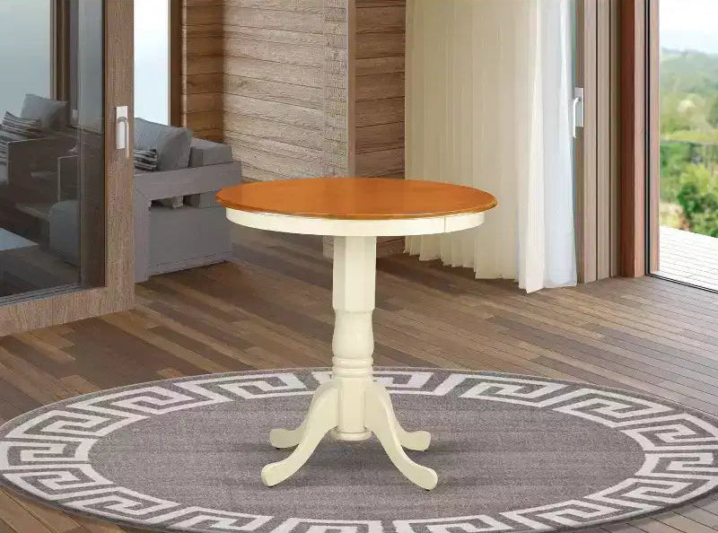 Tavolo rotondo ad altezza bancone