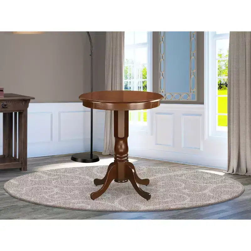 Tavolo rotondo ad altezza bancone