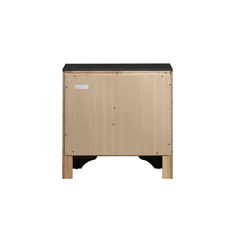 Comodino rettangolare in legno di sandalo per soggiorno e camera da letto