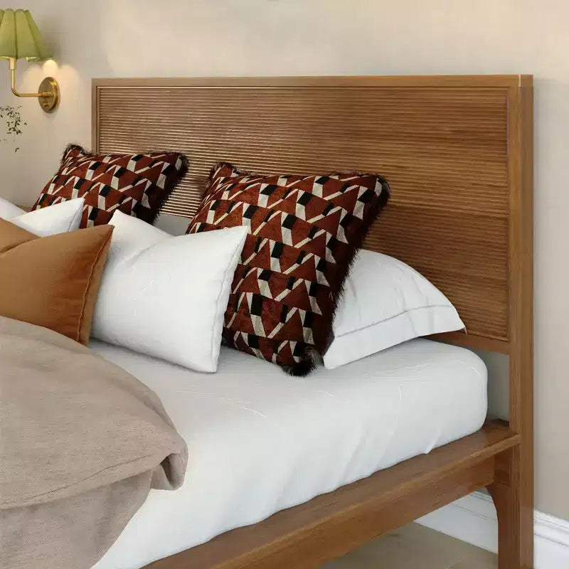 Letto matrimoniale con serrandina