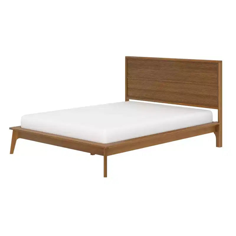 Letto matrimoniale con serrandina
