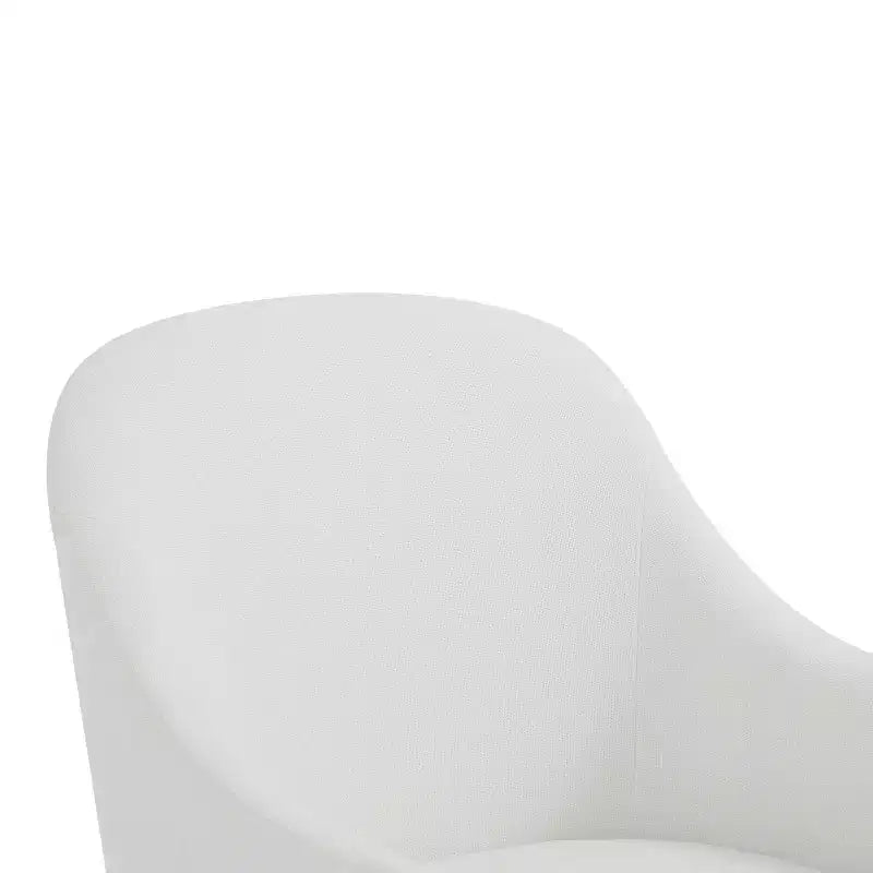 Moderna poltrona imbottita in ferro con gambe in metallo color peltro forgiato