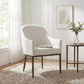 Christopher Knight Home Ekasit Modern Iron Upholstered Accent Chair with Forged Pewter Metal Legs