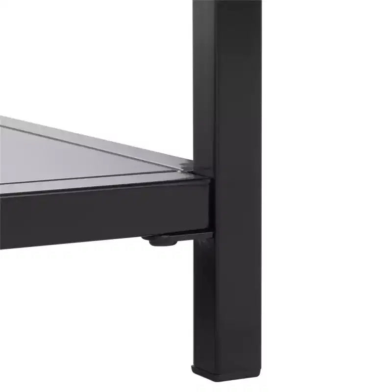 Tavolino d'appoggio Hodge Metal a 3 ripiani - SFV9557 - Nero