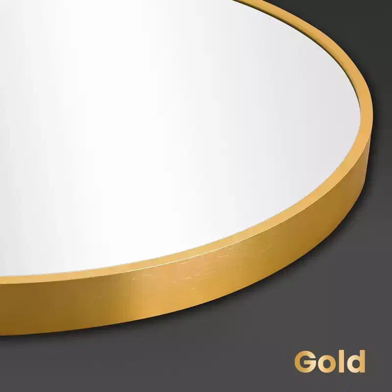 Specchio Moderno a Figura Intera con Cornice in Lega di Alluminio, Grande Specchio da Parete