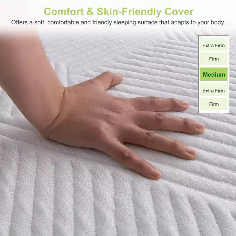 Materasso in memory foam da 30 cm traspirante a media densità
