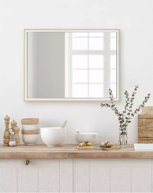 Specchio da parete decorativo con cornice
